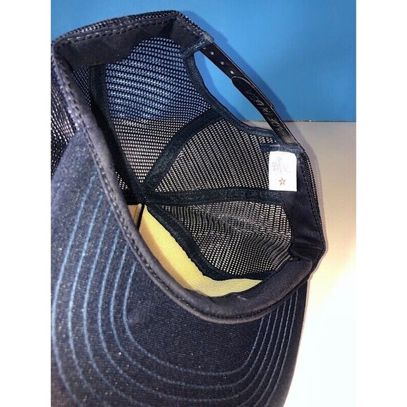 Vintage Troxler Certified Mesh Trucker Hat Gold Leaf Adjustable Snapback USA-NOS - Picture 3 of 5